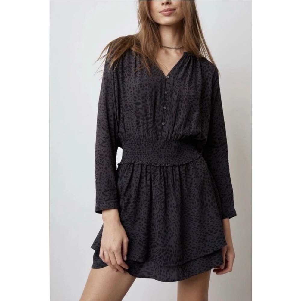 Rails Jasmine Dress in Ash‎ Cheetah Size Medium